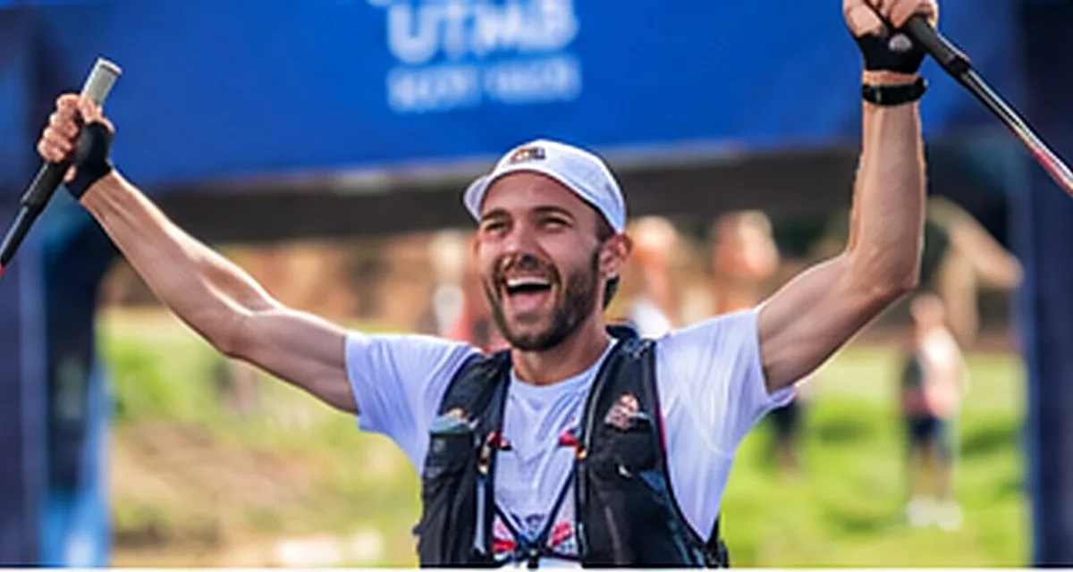 KI-generiertes Symbolbild: Ultratrail-Läufer in der Berglandschaft